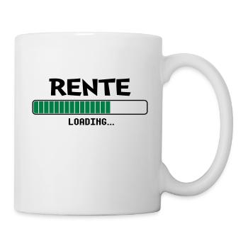 Rente Loading - Tasse - Weiß - Rechts