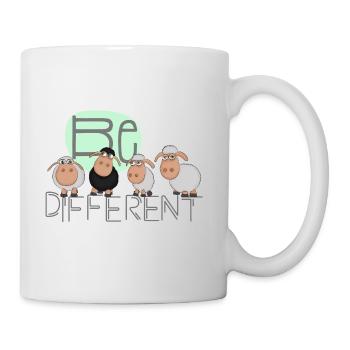Be different: Special sheep - funny sheep - Mug - white - Right