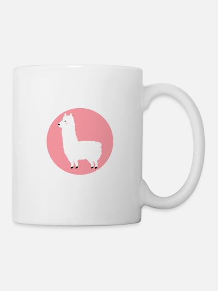 lama - Mug - white