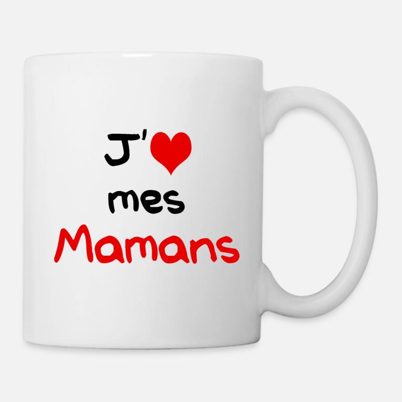Aime_mes_mamans_1 - Mug - white