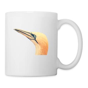 Heron bird gift gift idea - Mug - white - Right