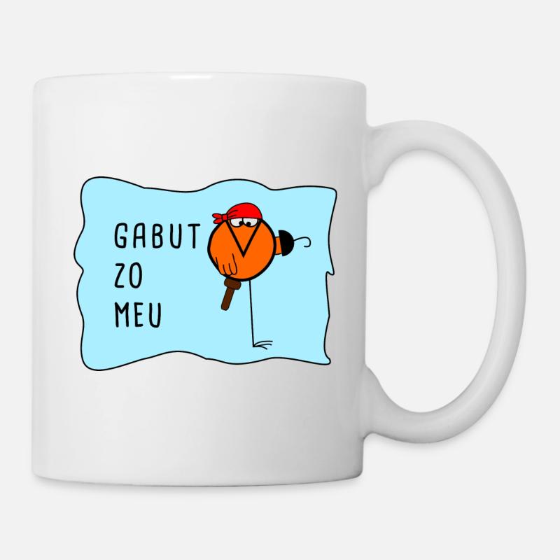 Gabut Zo Meu Accessoires - Mug blanc - blanc