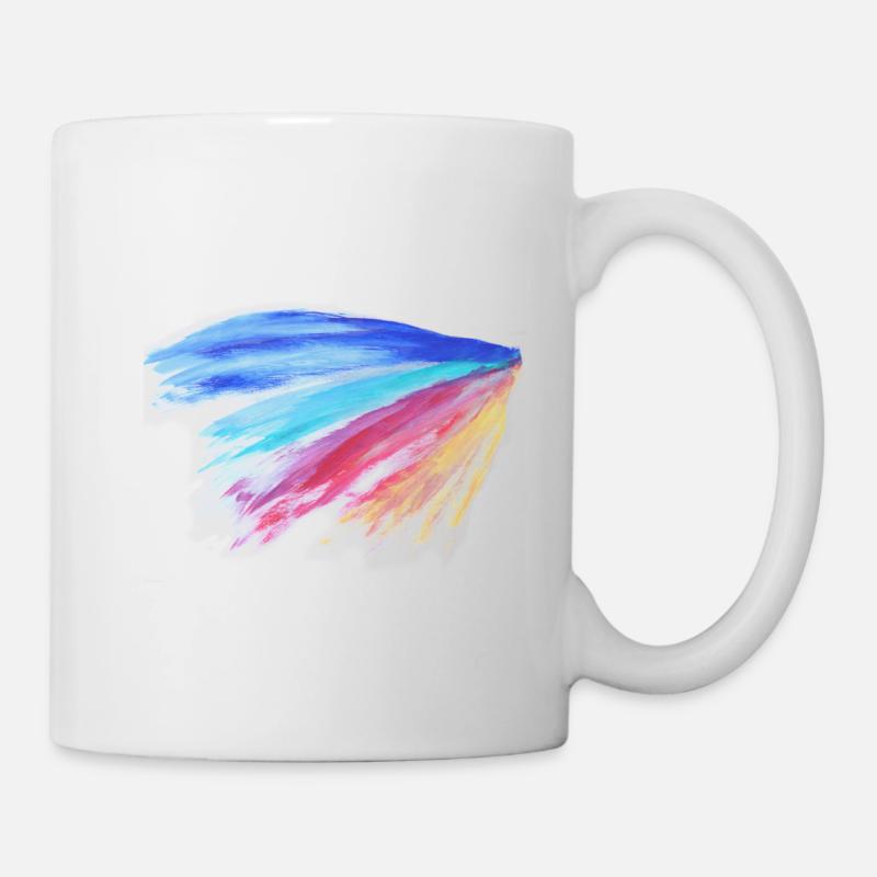 Farben - Tasse - Weiß