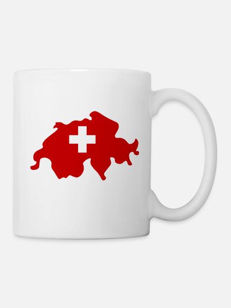 Switzerland - Mug - white