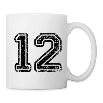 12 - Tasse - Weiß - Rechts