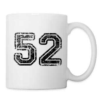 52 - Tasse - Weiß - Rechts
