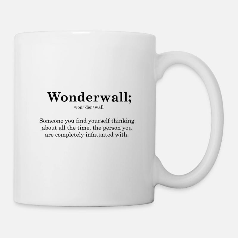 Wonderwall - Tasse - Weiß