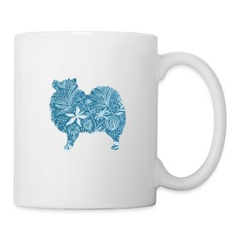 Blume Kleinspitz II - Tasse - Weiß - Rechts