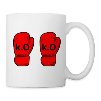 Boxing Gloves - Mug - white - Right