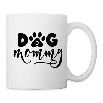 DOG MOMMY - Idée cadeau pour maman - Mug blanc - blanc - Droite