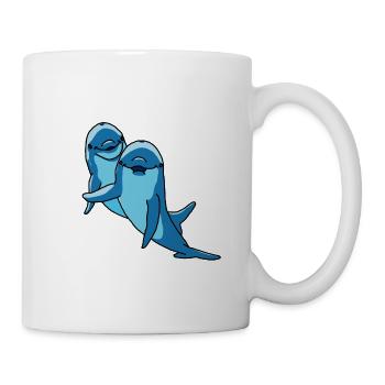 dolphins - Mug - white - Right