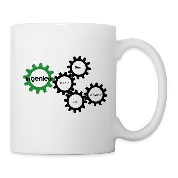 Ingenieur - Tasse - Weiß - Rechts