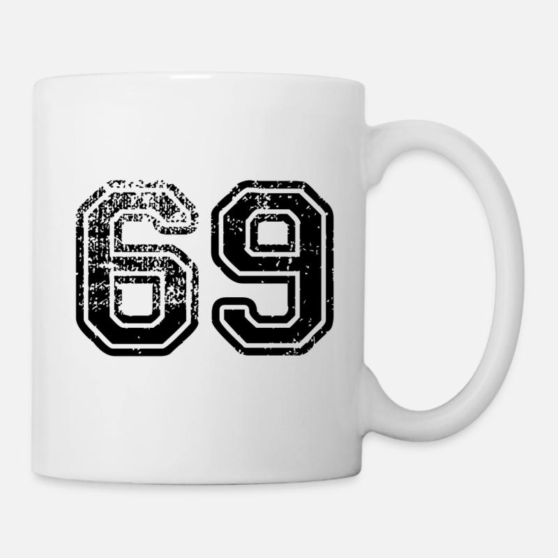 69 - Mug blanc - blanc