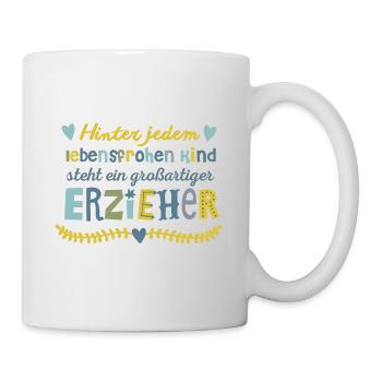 Great educator - Mug - white - Right