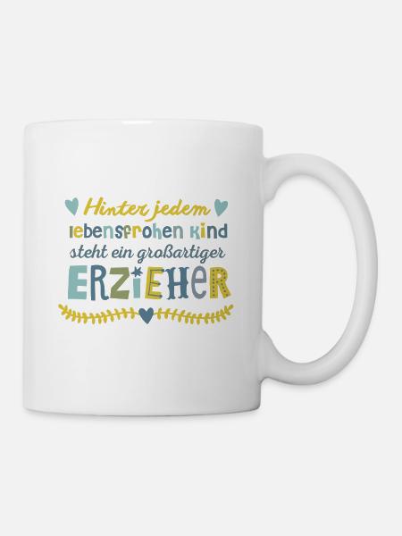 Grand éducateur - Mug blanc - blanc