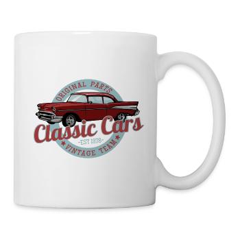 Classic cars - Mug - white - Right