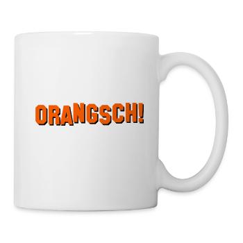 Orangsch! - Tasse - Weiß - Rechts