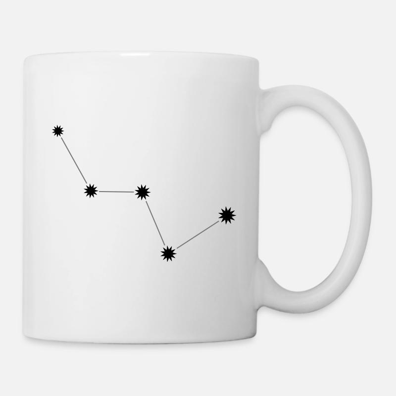 La constellation de "Cassiopée" - Mug blanc - blanc
