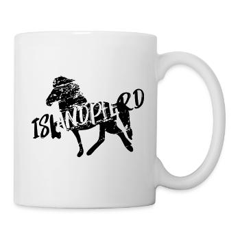 Icelandic Horse: Islandpferd Pferd Pony Merch - Tasse - Weiß - Rechts