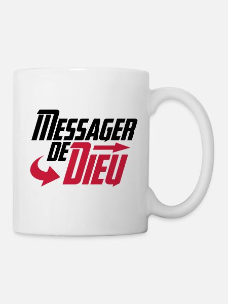 Messager de Dieu - Mug blanc - blanc