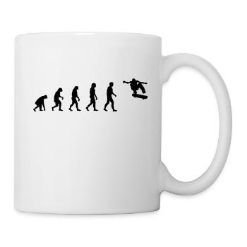 Evolution Skate - Tasse - Weiß - Rechts