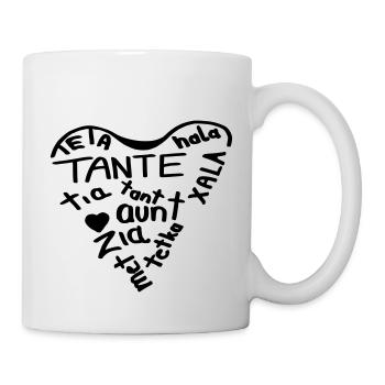 105 Tante - Tasse - Weiß - Rechts