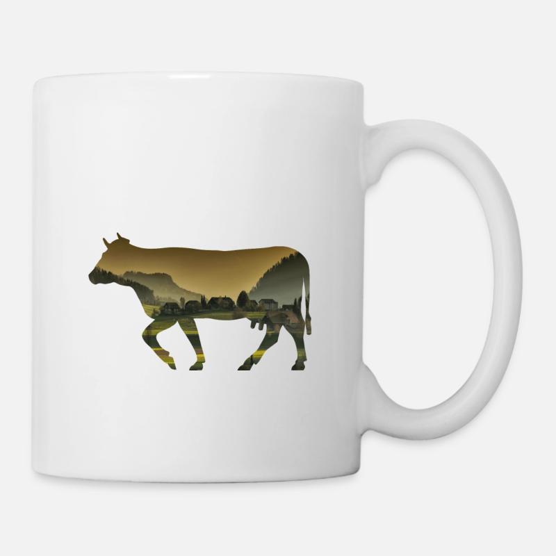 Kuh - Tasse - Weiß