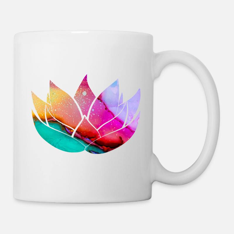 Lotus flower - Mug - white