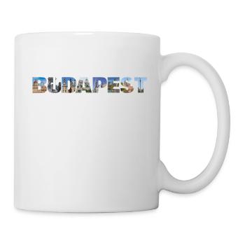 Budapest City Hungary - Tasse - Weiß - Rechts