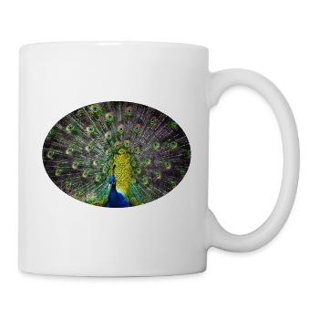 peacock - Mug - white - Right