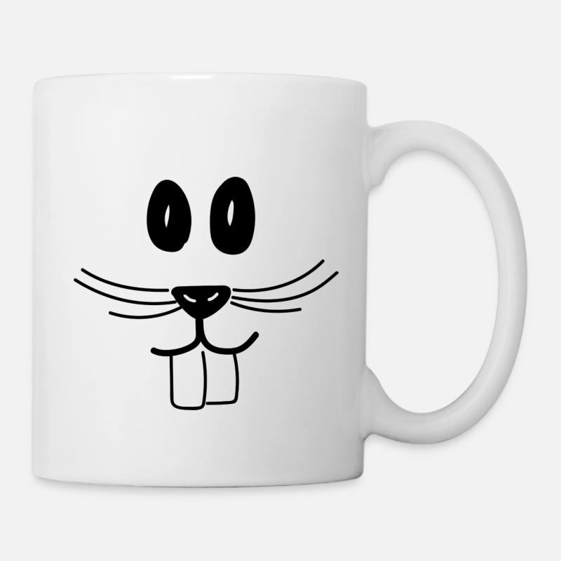 Lapin de Pâques - Mug blanc - blanc