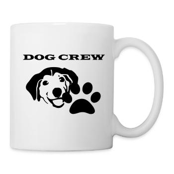 Équipe de chiens - Mug blanc - blanc - Droite