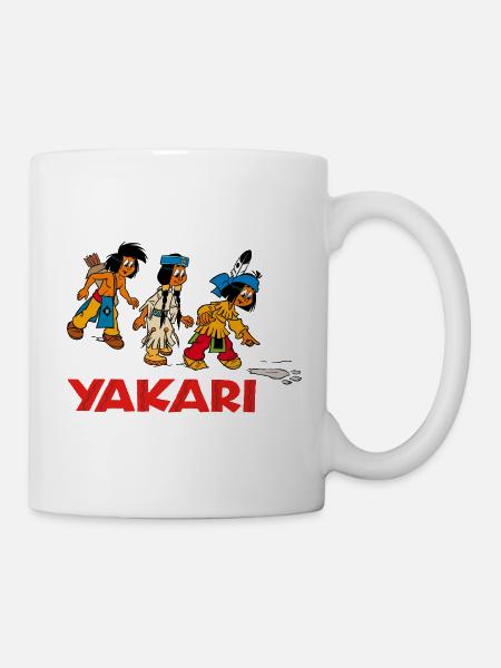 Yakari et ses amis Tee shirt manches longues Enfan - Mug blanc - blanc