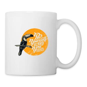 be yourself - Mug - white - Right