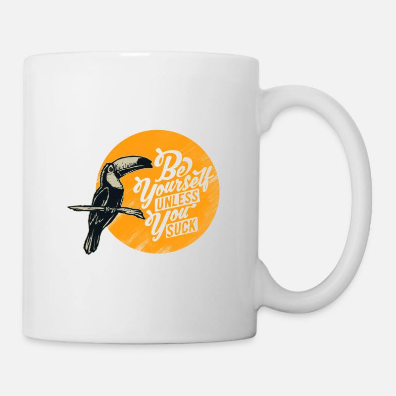 sois toi même - Mug blanc - blanc