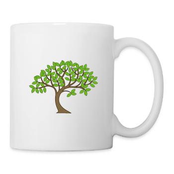 arbre - Mug blanc - blanc - Droite