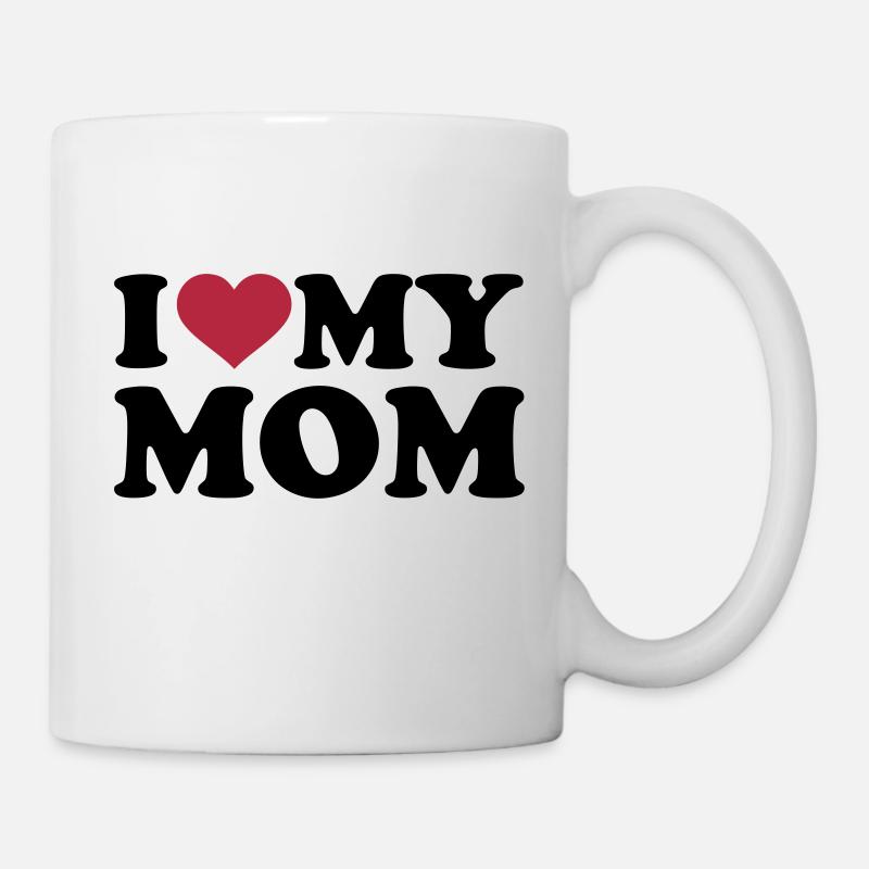 I love my Mom - Mug blanc - blanc
