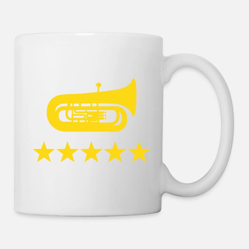 Tuba - Mug blanc - blanc