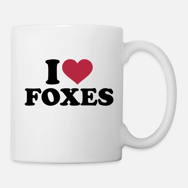 Fuchs - Tasse - Weiß
