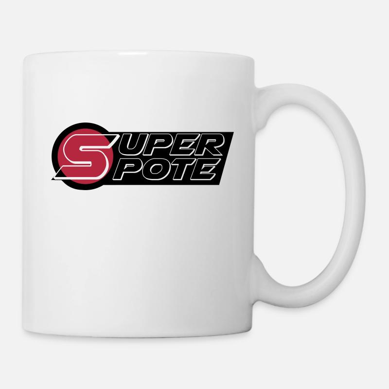 super_pote_ok - Mug blanc - blanc