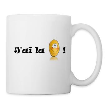 J'ai la patate ! - Mug blanc - blanc - Droite