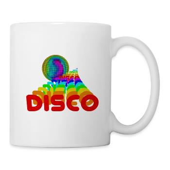 Disko - Tasse - Weiß - Rechts