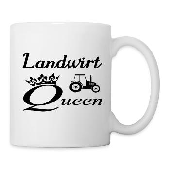 Landwirtschaft - Tasse - Weiß - Rechts