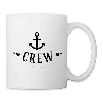 Coeurs d’équipage - Skipper Segeln Charter Mannschaft 6 - Mug blanc - blanc - Droite