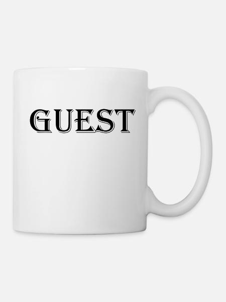 Gast - Tasse - Weiß