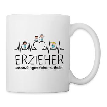 Educators for countless small reasons - Mug - white - Right
