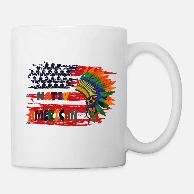Native American Native American - Mug - white