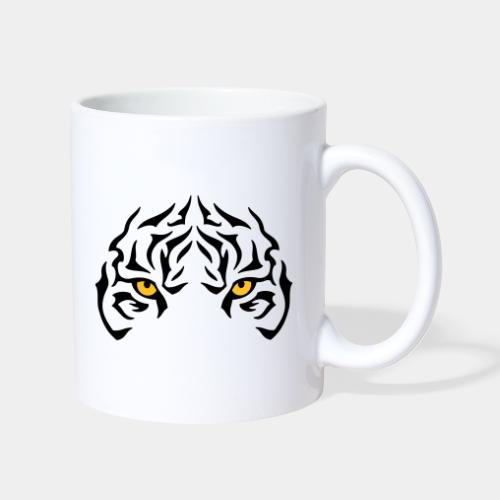 Le regard du tigre - Mug blanc