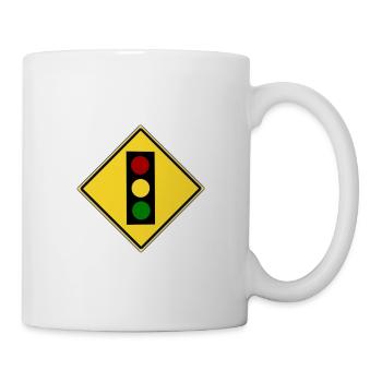 Bouclier AMPEL - Mug blanc - blanc - Droite
