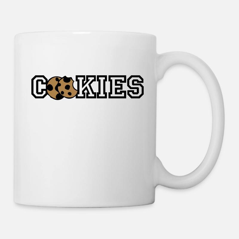 Cookies - Tasse - Weiß